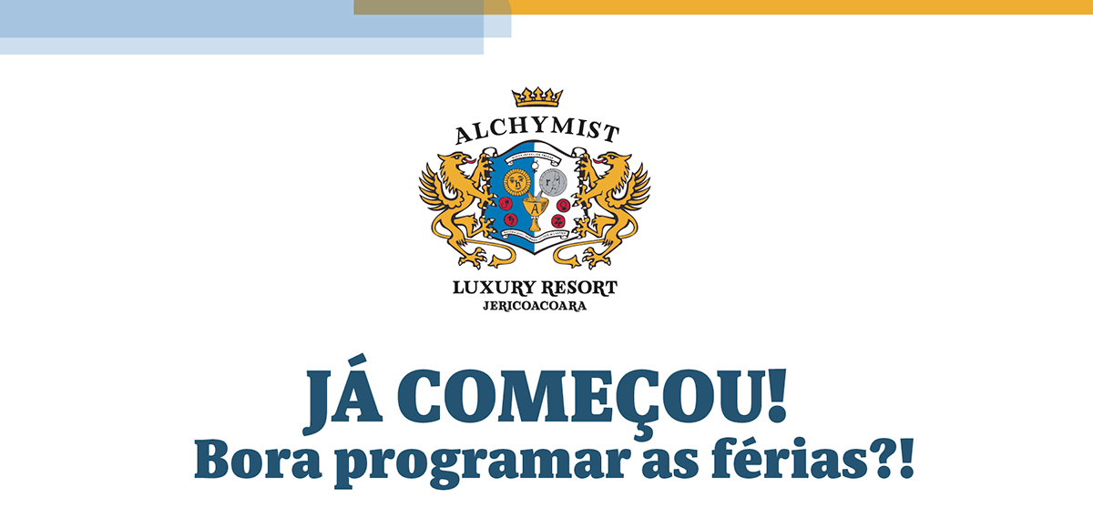 Já começou! Bora programar as férias?!