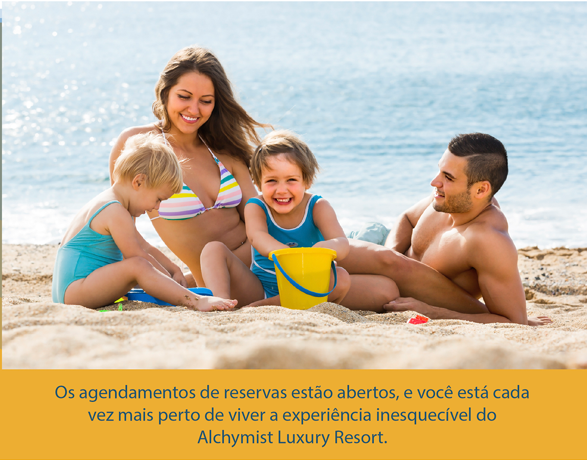 Os agendamentos de reservas estão abertos, e você está cada vez mais perto de viver a experiência inesquecível do Alchymist Luxury Resort.