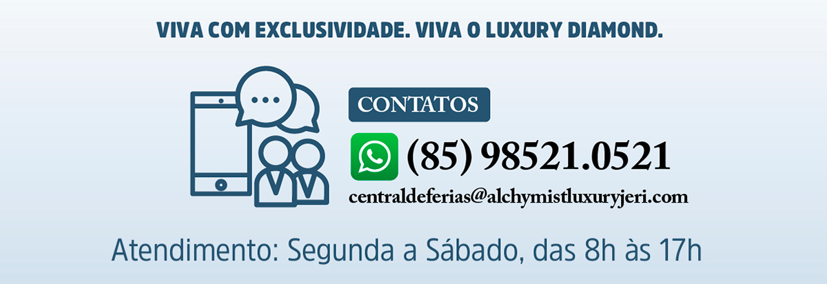 Central de Férias – Atendimento Exclusivo Em caso de dúvidas ou para solicitar qualquer benefício, entre em contato com a nossa equipe: Atendimento: Segunda a Sábado, das 8h às 17h contato (85) 98521.0521
